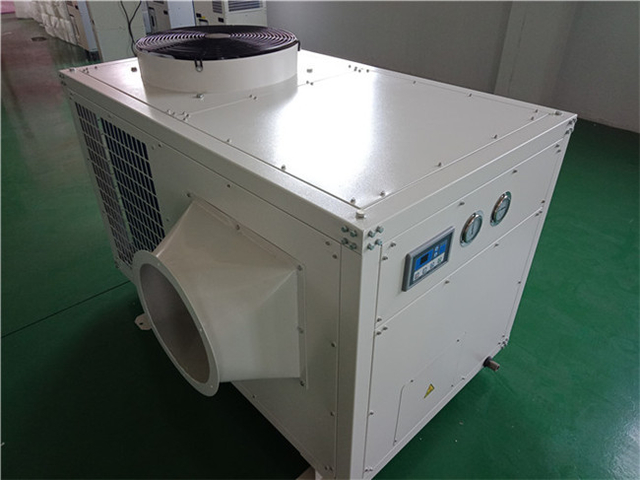 White Color Industrial Spot Coolers Temporary Cooling Units 18000W High Efficiency